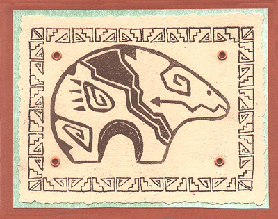 Frame #5, Southwest is stamped on this card.
